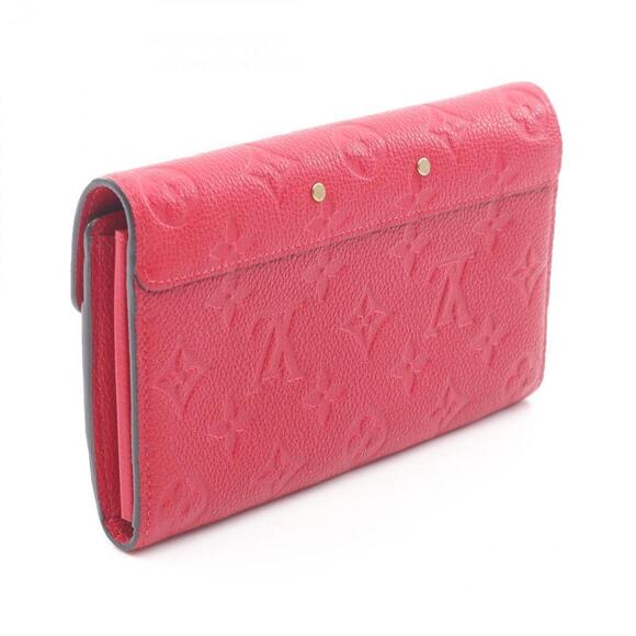 LOUIS VUITTON Red Leather Wallet - Picture 2 of 8